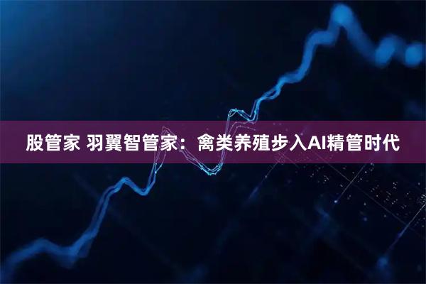 股管家 羽翼智管家：禽类养殖步入AI精管时代